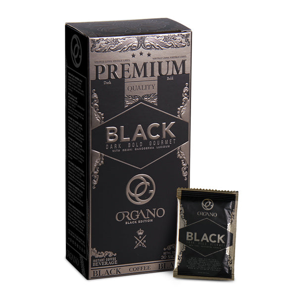 ORGANO™ Gourmet Ganodermás Fekete Instant Kávé