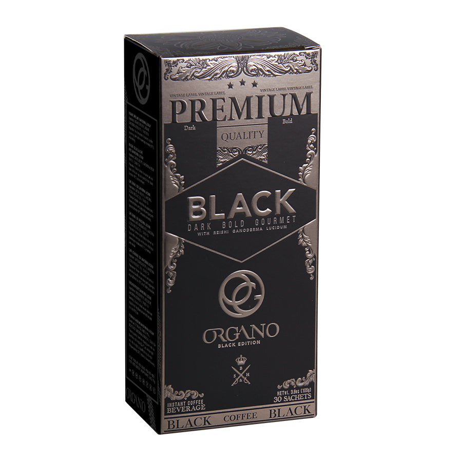 ORGANO™ Gourmet Ganodermás Fekete Instant Kávé