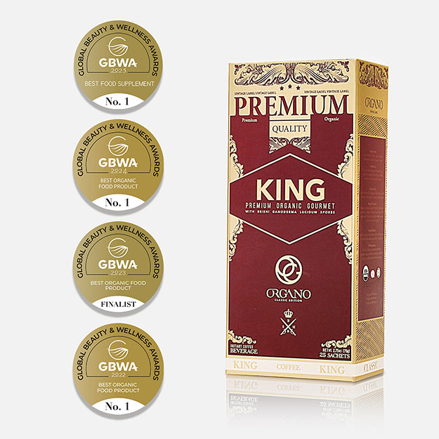 ORGANO™ Gourmet Ganodermás Prémium King Fekete Instant Kávé